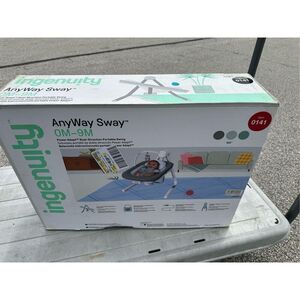 Ingenuity AnyWay Sway PowerAdapt Dual-Direction Portable Swing